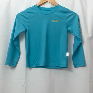 Boys Magellan Blue Fishing Shirt Size 7 EUC